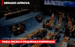 Senado Aprova Linha De Crédito De R$190 Bi Para Micro E Pequenas Empresas Notícias E Artigos Contábeis - Contabilidade no Piauí | Império Contábil